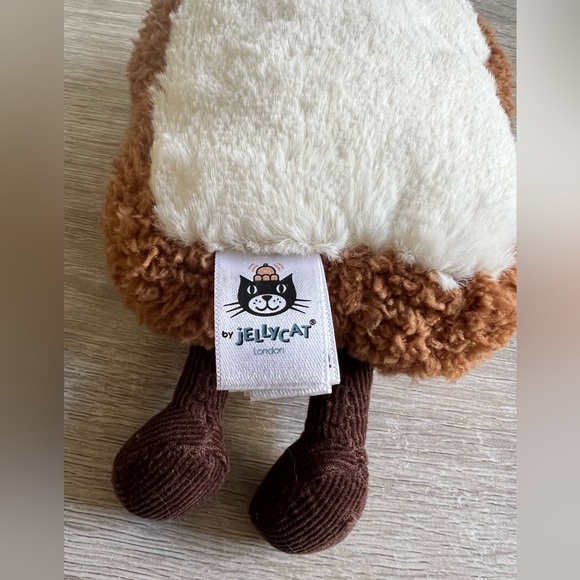 Jellycat Toast Plush with Brown and Cream - Picture 5 of 6